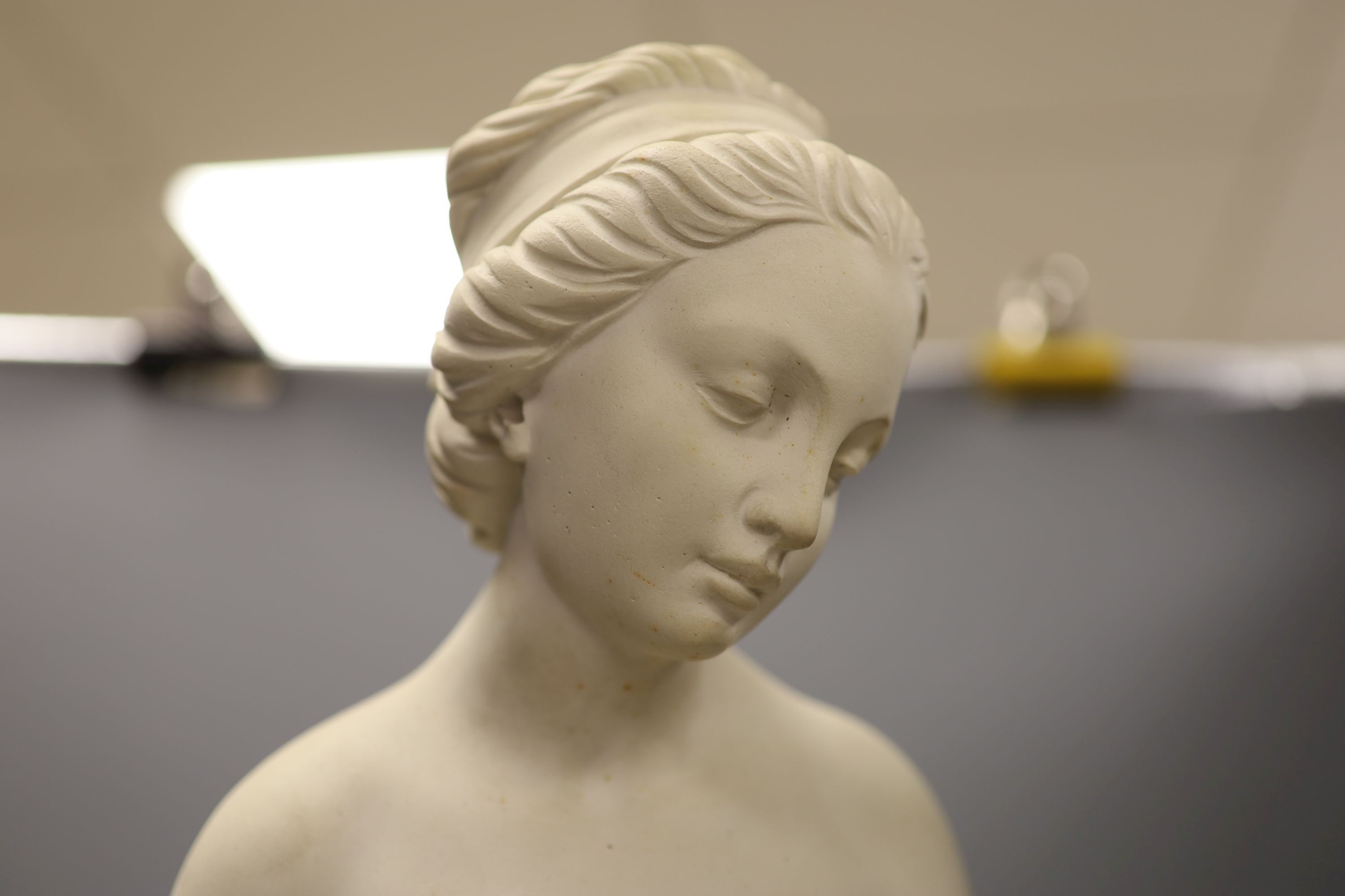 A composition classical figure of a nude, signed Dal Torrione, height 61cm